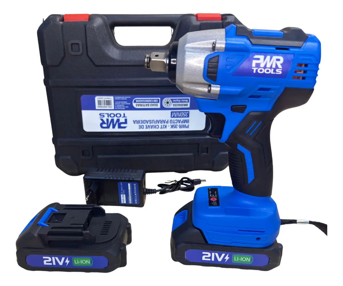 Kit Chave de Impacto e parafusadeira 350n...