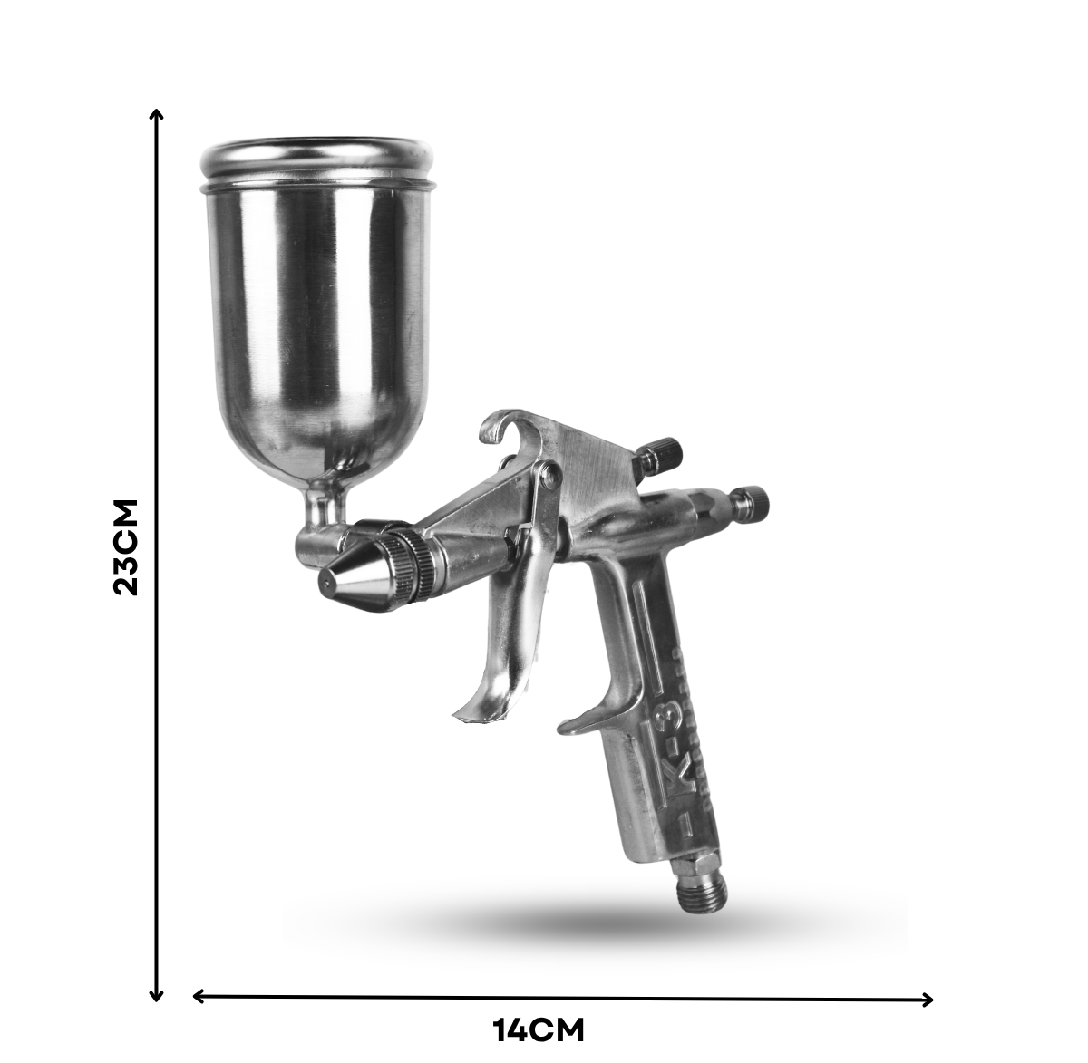 Pistola de Aerografia K3 BICO 0,5MM - MIN...