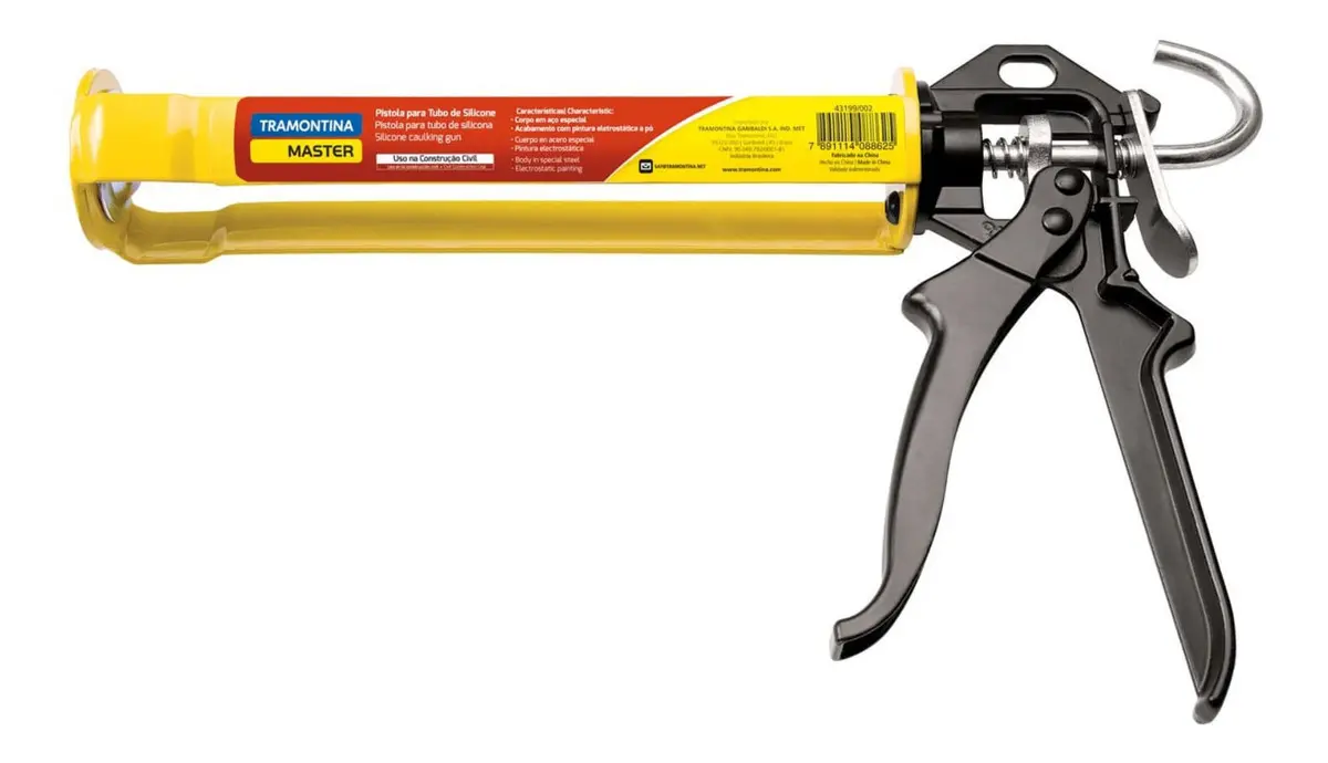 Pistola para Tubo de Silicone 280 ml Tram...