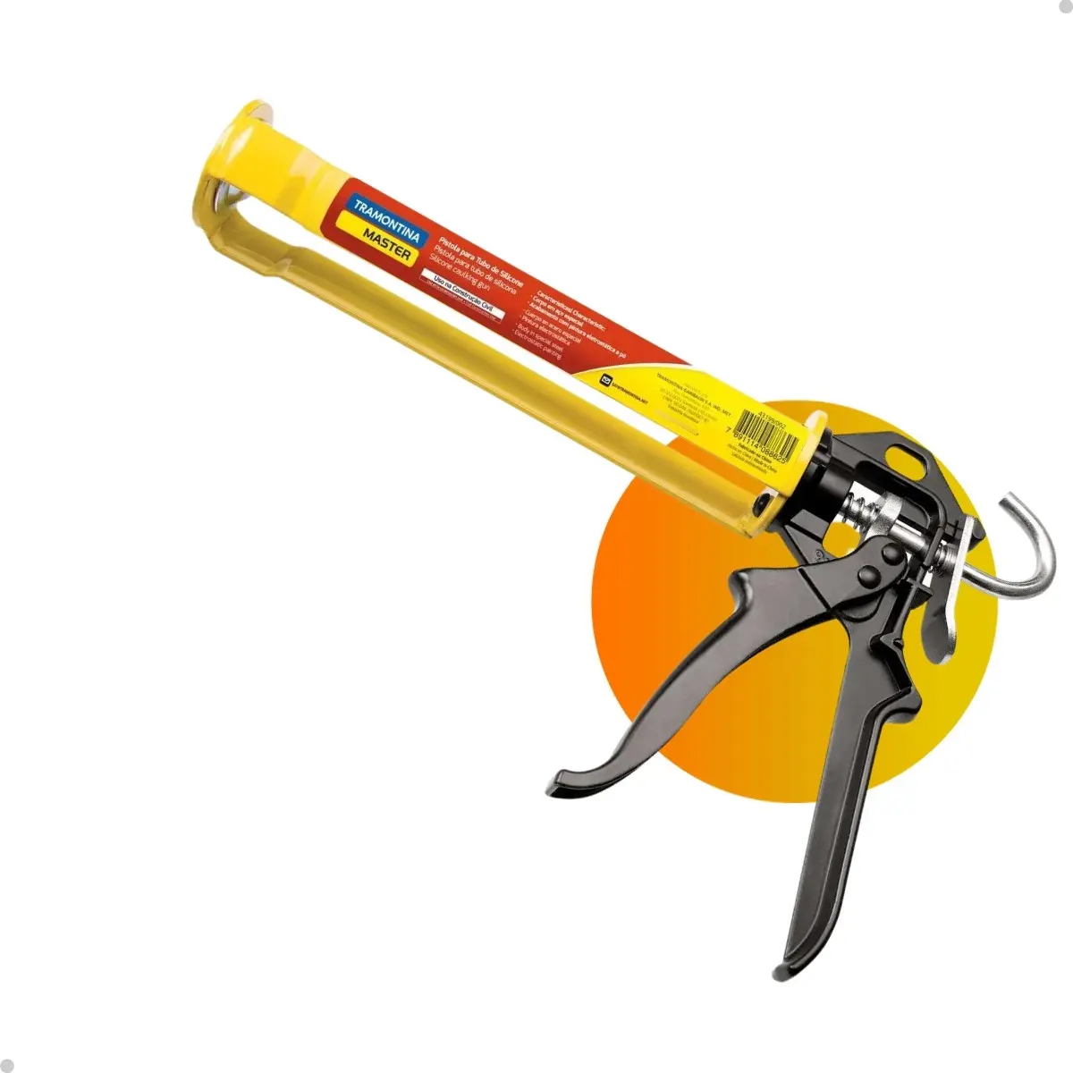 Pistola para Tubo de Silicone 280 ml Tram...