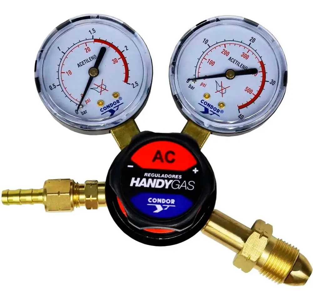 Regulador Para Gás Acetileno Handygas 1,5...