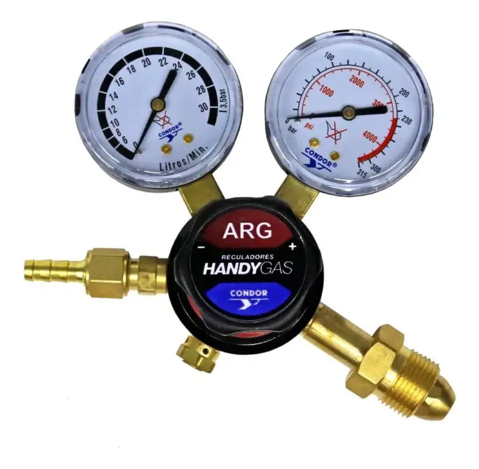 Regulador Pressão Para Argônio Handygas G...